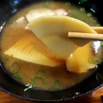 てっちゃん寿司 - 心も整う素晴らしい味噌汁でした。