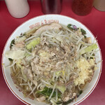 ラーメン二郎 - ラーメン　ヤサイマシ　ニンニクマシ　アブラマシマシ