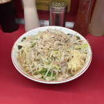 ラーメン二郎 - ラーメン　ヤサイマシ　ニンニクマシ　アブラマシマシ