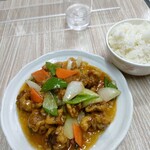 聚楽園 - 揚げ豚肉の醤油炒め￥880