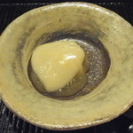 神楽坂 石かわ - 白子と蕪の餡の下には