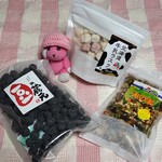 手作り豆菓子　豆の蔵元　狭山直売店 - お豆さん3つ