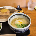 ふる里うどん  - あげだし餅
      お酒が欲しい一品です（笑）