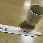 松月庵 - お箸とお茶