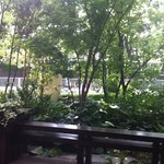 ウエスト青山ガーデン - テラス席から