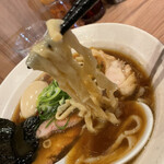 麺処 ほん田 - 手揉み麺+100円