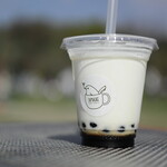 たまり～なカフェ - ドリンク写真:タピオカ黒糖ミルク。