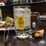 シギ チャイナ キッチン - 角ハイボール(*ﾟ▽ﾟ*)
※少し薄めである