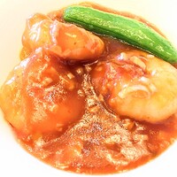 聚景園 - ランチセット　海老のチリソース