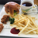 DINO CAFE - 恐竜バーガーセット