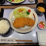 田むら 銀かつ亭 - ルイビ豚ロースかつ定食