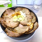らぁ麺 団欒 - 限定：煮干しラーメン大+チャーシュー