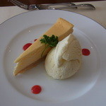 アチェーロ - デザートのチーズケーキ