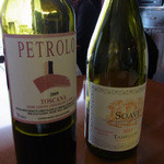 アチェーロ - ２杯目にグラスでいただいたワイン。トスカーナ産の赤は旨みがある