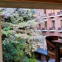 トラットリア セッテ ハイアット リージェンシー 京都 - 席からの眺め(ディナー開始前)