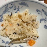 桜の抄 - いりこご飯