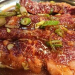 カウンター焼肉かるび - 上ハラミ