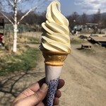 滝沢牧場 - ソフトクリーム
