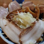 らーめん つむぎ - 醤油野菜チャーシュー1200円