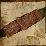 ひまり屋 - 宮崎牛の炙り刺し
