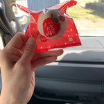 餅・菓子・赤飯 なかお - いちご大福  ￥300位だったかな？