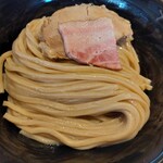 つけ麺 繁田 - どうよ、この麺！　たまらなく旨い!!