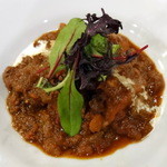 酒嚢飯袋 - 山形牛味噌トマト煮込み820円