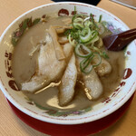 天下一品 - 豚トロラーメン　こってり　並