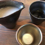 蕎麦 市のせ - 蕎麦湯