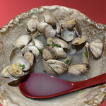 個室で130品食べ飲み放題 雪月花 川越クレアモール店 - あさりの酒蒸し（792円）
