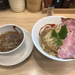 なやんだらここ - 昆布水塩つけ麺