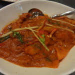 インド料理 ショナ・ルパ - PRAWN CHILLY FRY (Hot Curry)　辛口のカリー （1500円）