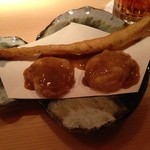 麻布 かどわき - ホタテ  朝鮮人参
      