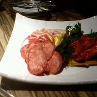 焼肉 べこ亭 たまプラーザ本店 - 豚カルビ＆上ロース＆上タン塩　各１人前