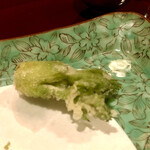 多仁本 - 蕗の薹天麩羅　あ〜旨い！　