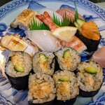 Sushi Ichi - 上にぎりに穴胡が入っています。