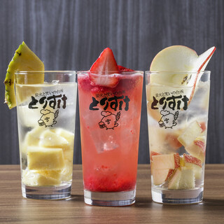日本酒充実◎100種類を越える豊富なドリンクメニュー