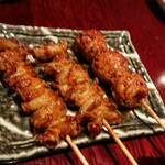 お勝手串焼 とりとんたん - 皮　つくね