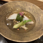 あま木 - 甘鯛のさくら蒸し