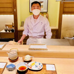 日本橋 蕎ノ字 - ◎人形町の天ぷらの名店『日本橋蕎ノ字』の鈴木さん。人柄が素晴らしい。
