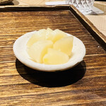 日本橋 蕎ノ字 - ◎ガリも美味い。