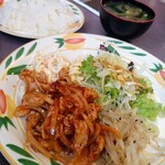 カフェ・ド・タロー - 豚肉は柔らかくて味付けが美味しかった