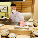 日本橋 蕎ノ字 - ◎旬のスミイカの天ぷらは美味いよぉ〜❗️