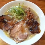 Ramenshunkadou - 特塩ラーメン  4種のチャーシューのせ