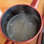 手打ちそば処 松葉 - 蕎麦湯は濃すぎ。