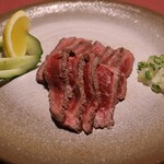 Tedukayama Yoshitomi - 牛タタキ（4,900円）