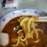 銀水食堂 - 普通の市販うどん的な