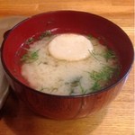 巻の禪 - 信州味噌のお味噌汁