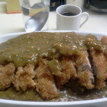 ライスカレー まんてん - カツカレー大盛