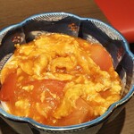 韓の風焼肉食堂 - トマト卵とじ